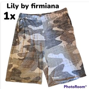 👽Lily by Firmiana 1x plus sized Capri shorts